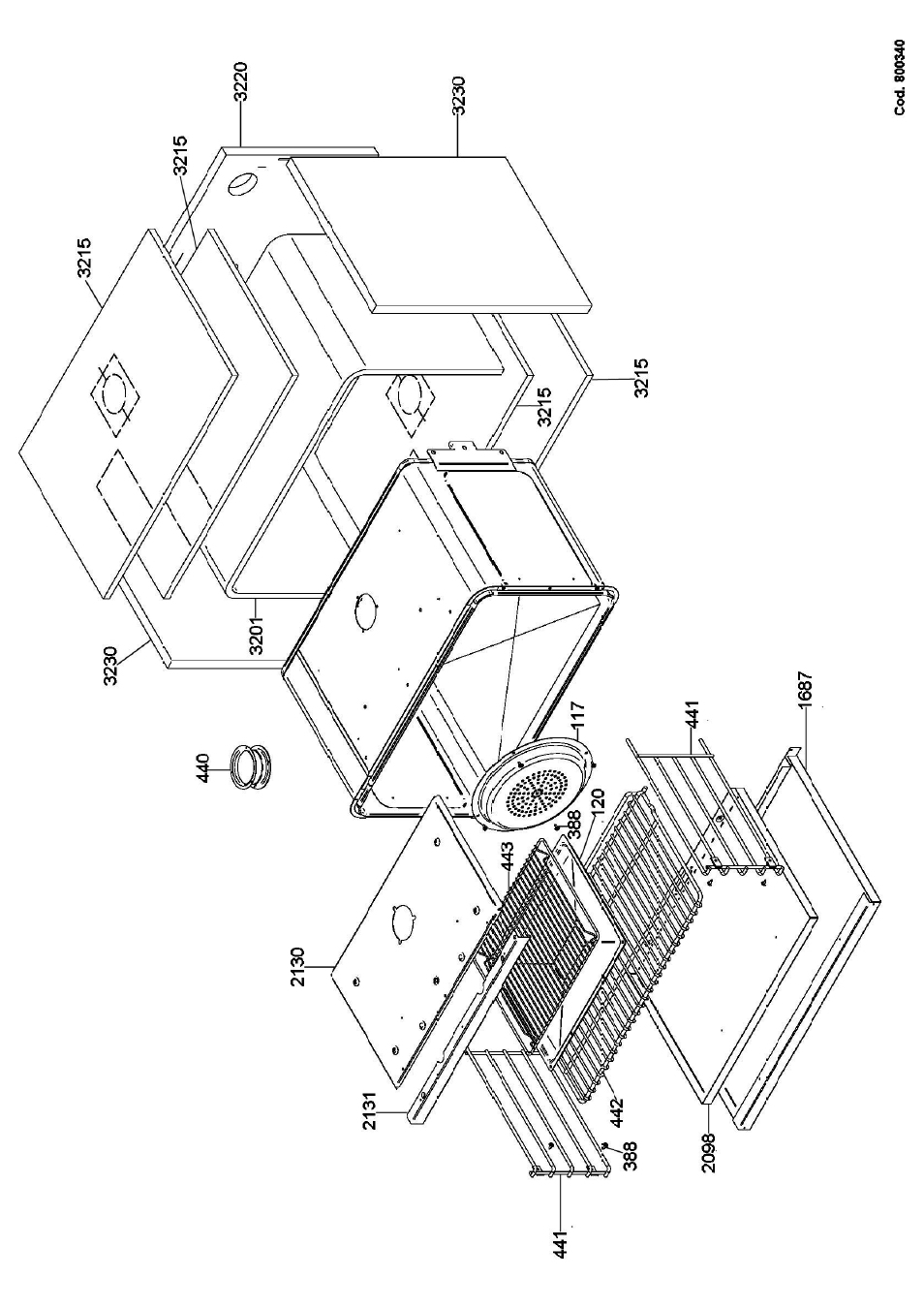 Bertazzoni X365PIRX User Manual | Page 48 / 50