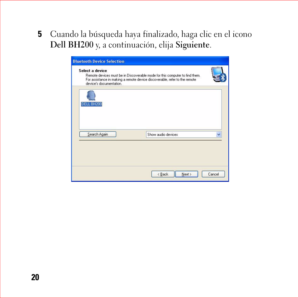 Dell BH200 Bluetooth 2.0 EDR Stereo Headset User Manual | Page 20 / 94