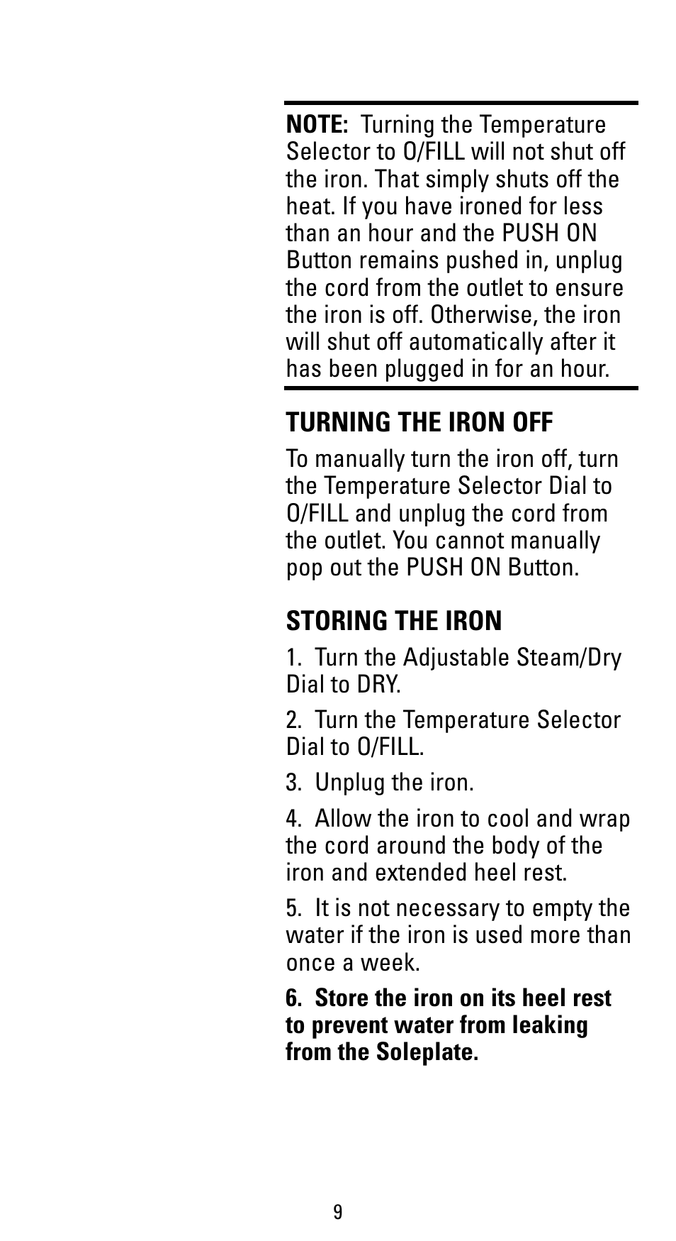 Black & Decker F499S User Manual | Page 9 / 16