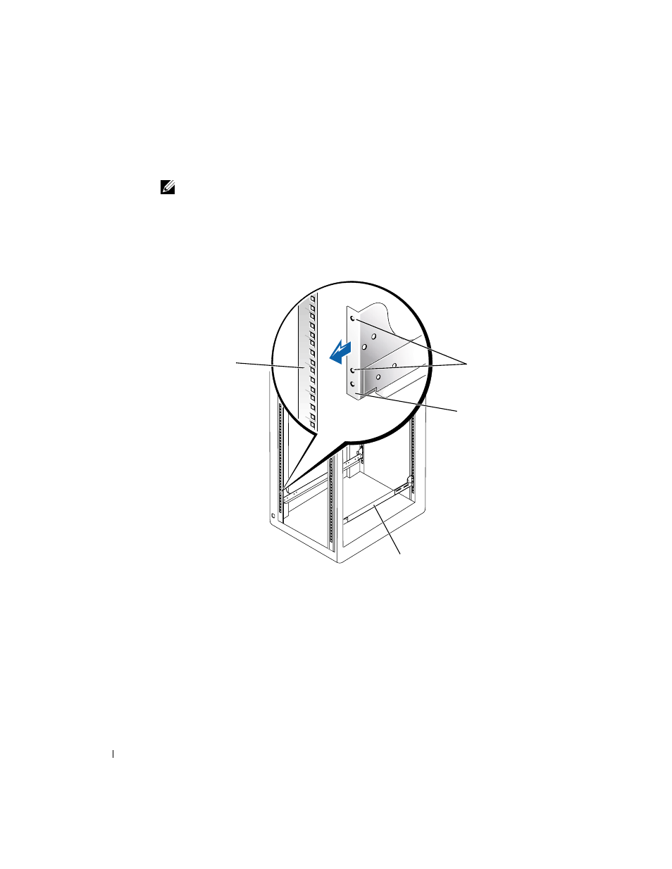 Installation des rails de montage versarails, Figure 2-6 | Dell PowerVault 221S (SCSI) User Manual | Page 36 / 110