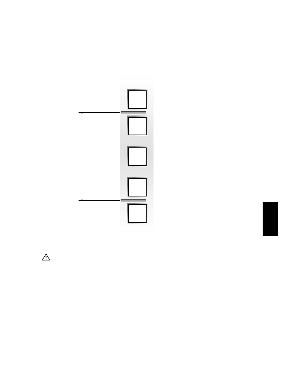 Abbildung 3-3, Eine rack-einheit | Dell PowerVault 221S (SCSI) User Manual | Page 55 / 110