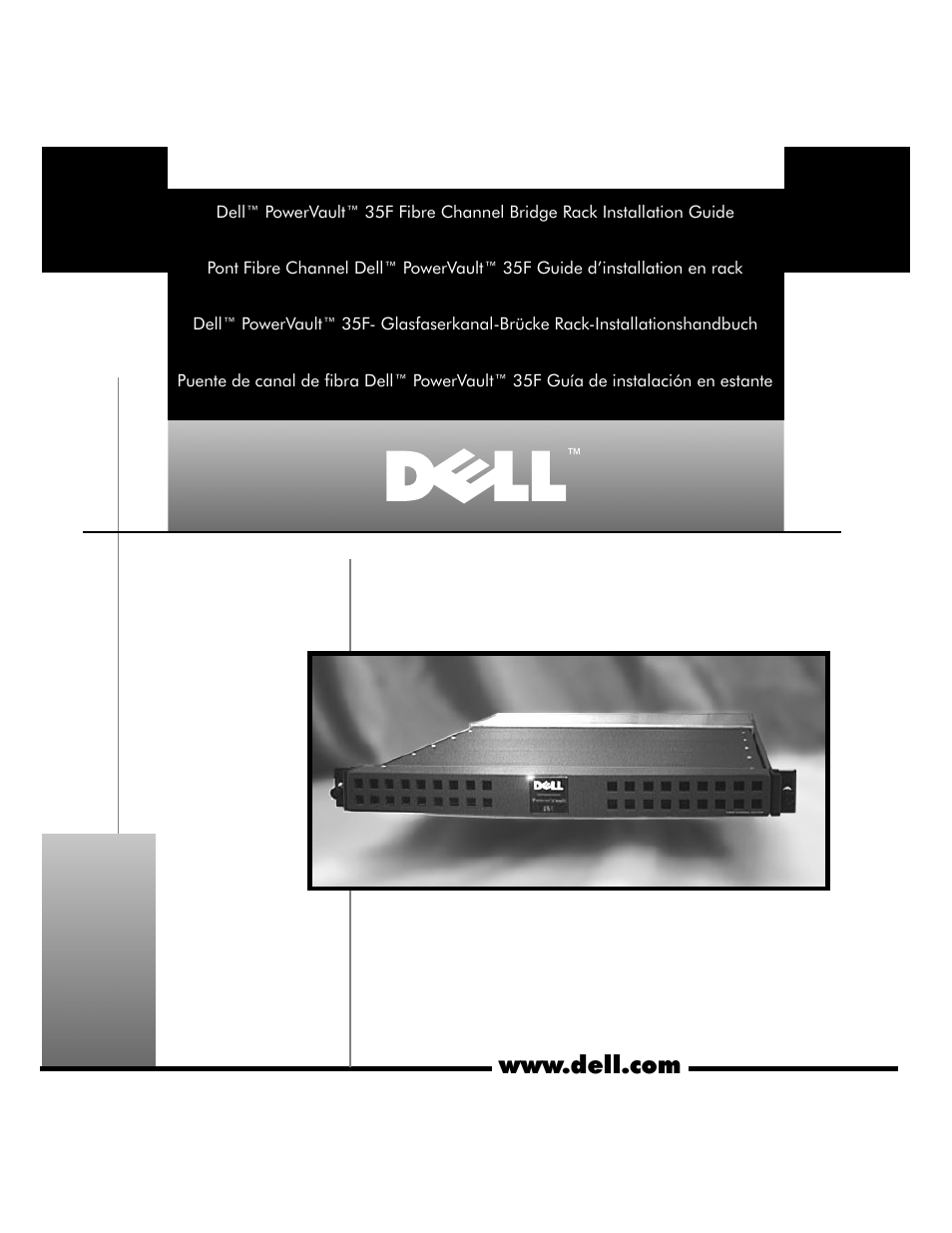 Dell PowerVault 35F (Fibre Channel Bridge) User Manual | 50 pages