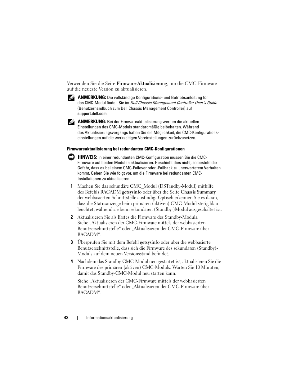 Dell PowerEdge M710 User Manual | Page 42 / 92