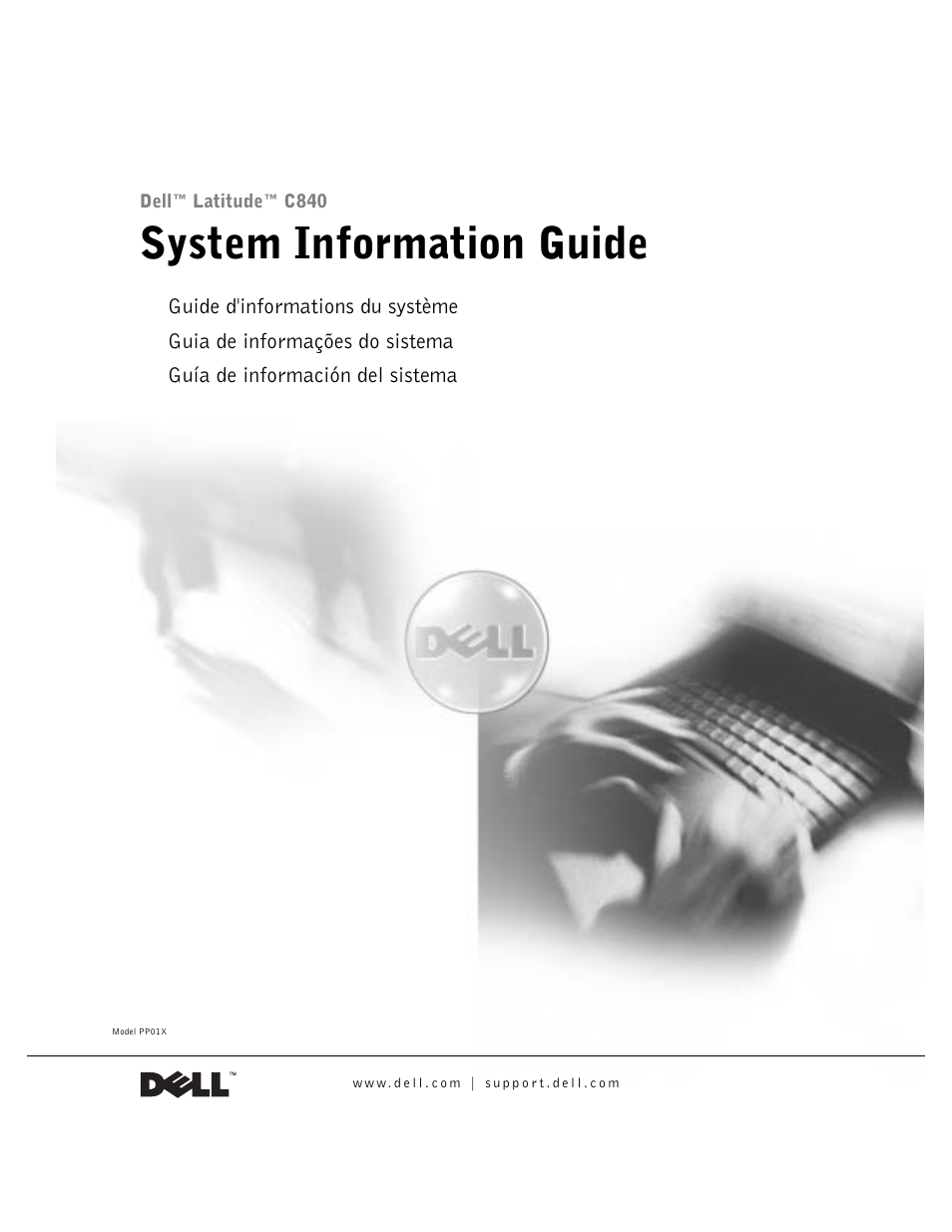 Dell Latitude C840 User Manual | 136 pages