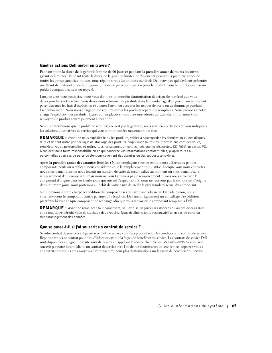 Dell Latitude C840 User Manual | Page 67 / 136