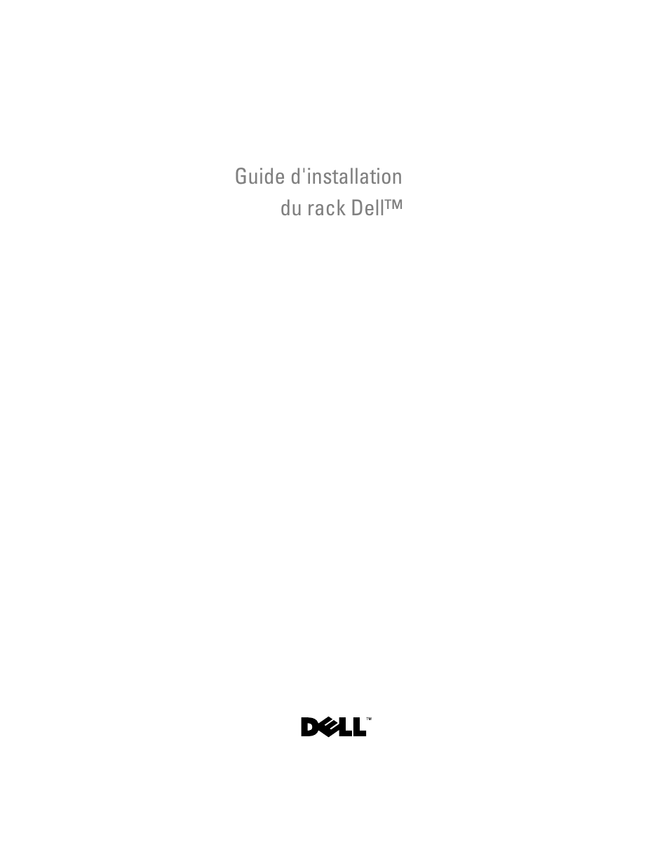 Guide d'installation du rack dell | Dell PowerEdge 6950 User Manual | Page 29 / 142