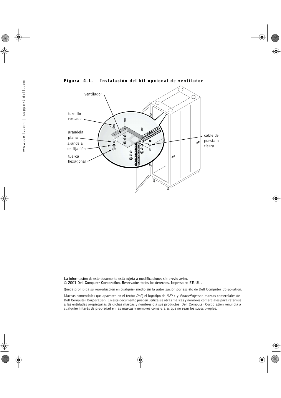 Dell PowerEdge Rack Enclosure 4210 User Manual | Page 8 / 10