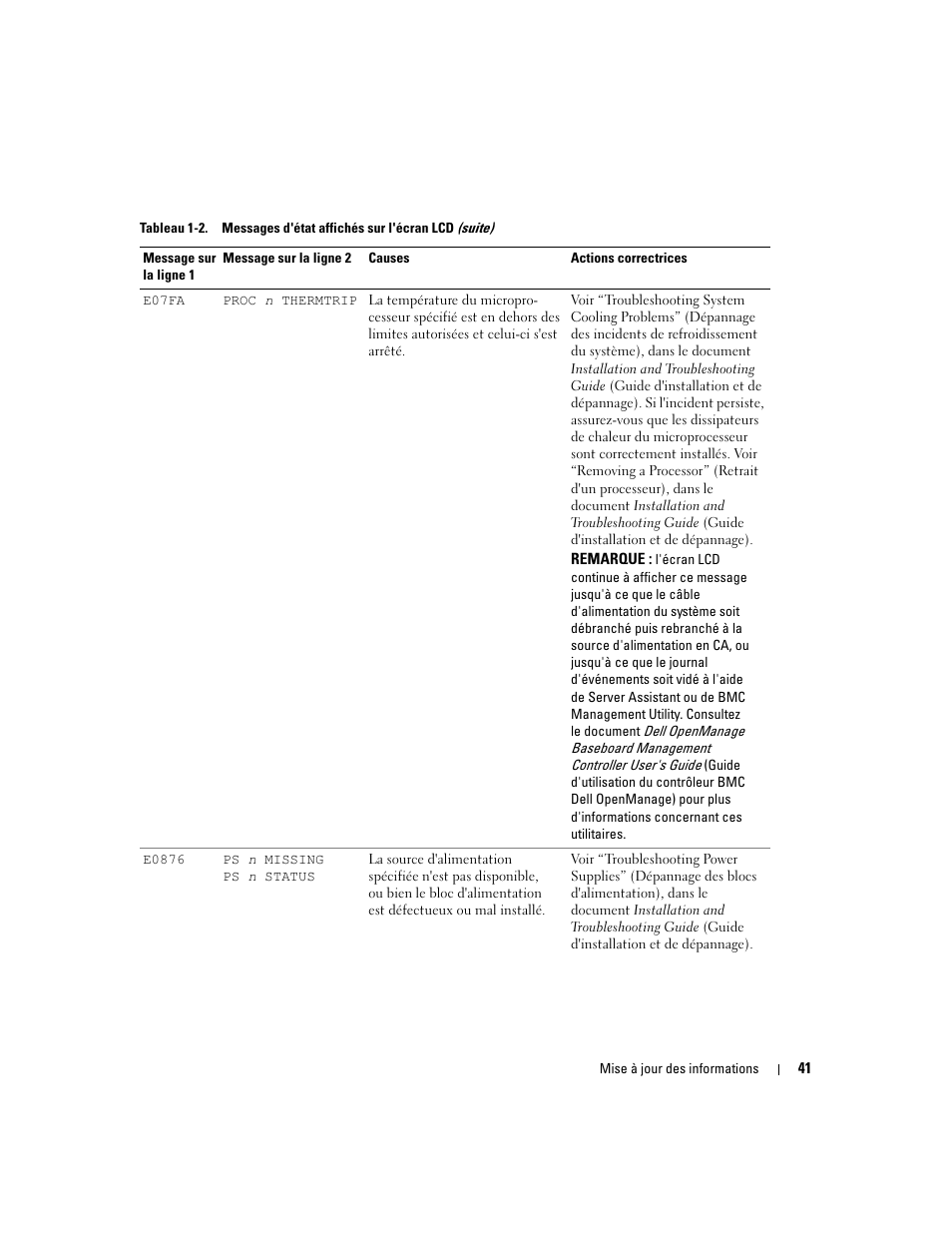 Dell PowerEdge 6850 User Manual | Page 43 / 116