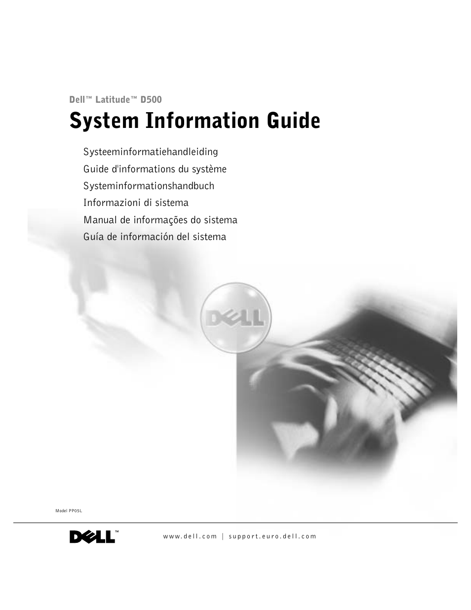 Dell Latitude D500 User Manual | 198 pages