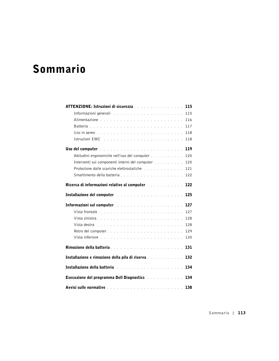 Dell Latitude D500 User Manual | Page 115 / 198