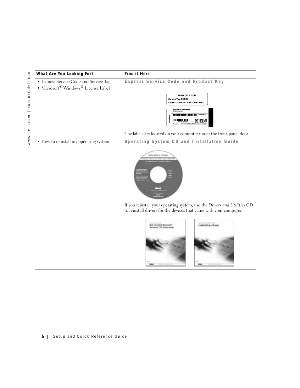 Dell Precision 350 User Manual | Page 6 / 136