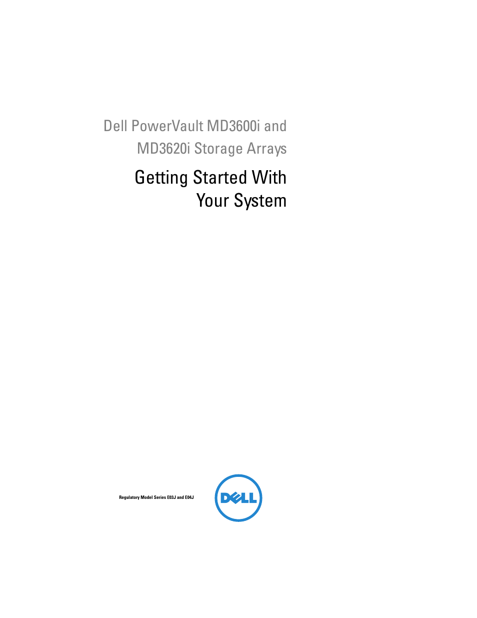 Getting started with your system | Dell POWERVAULT MD3620I User Manual | Page 3 / 94