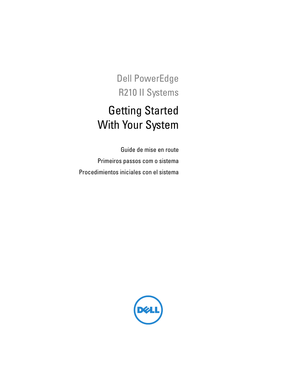 Dell PowerEdge R210 II User Manual | 52 pages