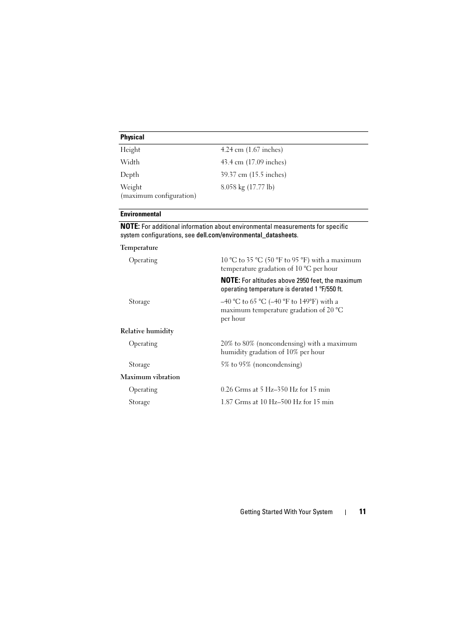 Dell PowerEdge R210 II User Manual | Page 13 / 52
