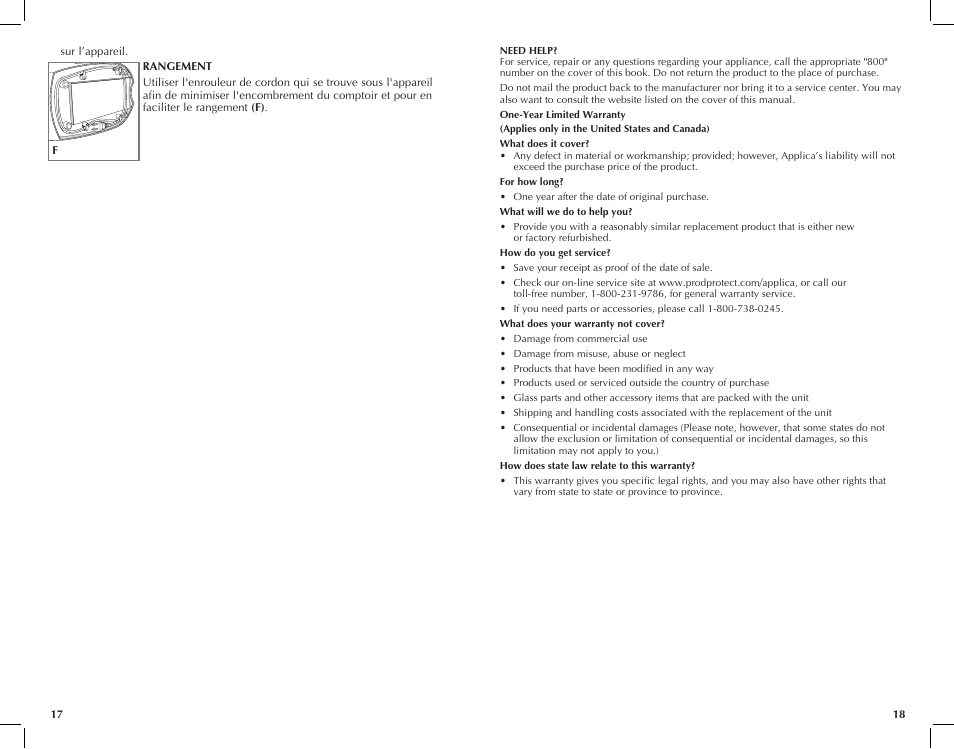 Black & Decker T2030 User Manual | Page 10 / 13