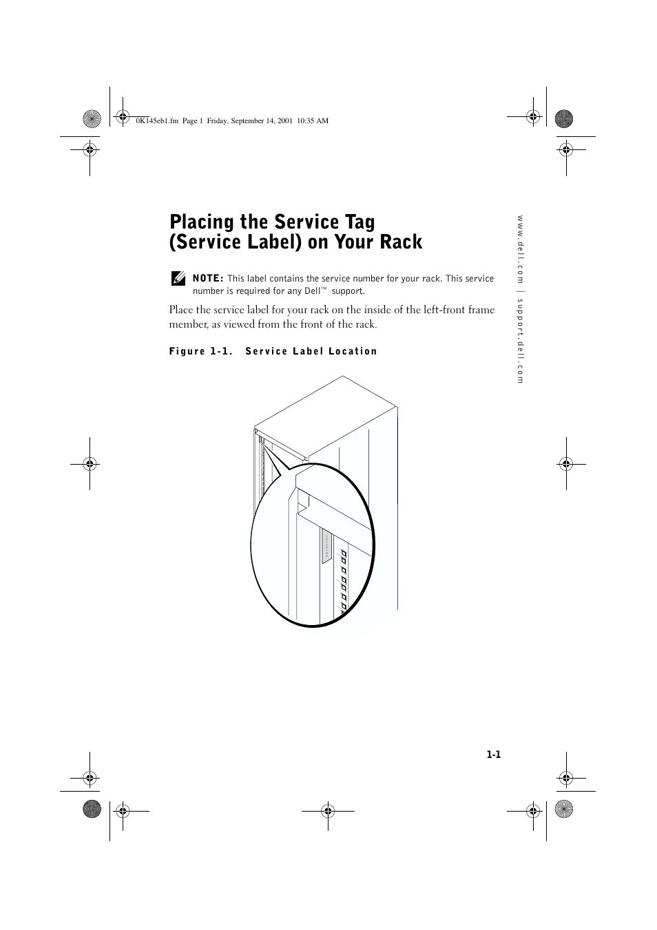 Dell PowerEdge Rack Enclosure 4820 User Manual | Page 3 / 12