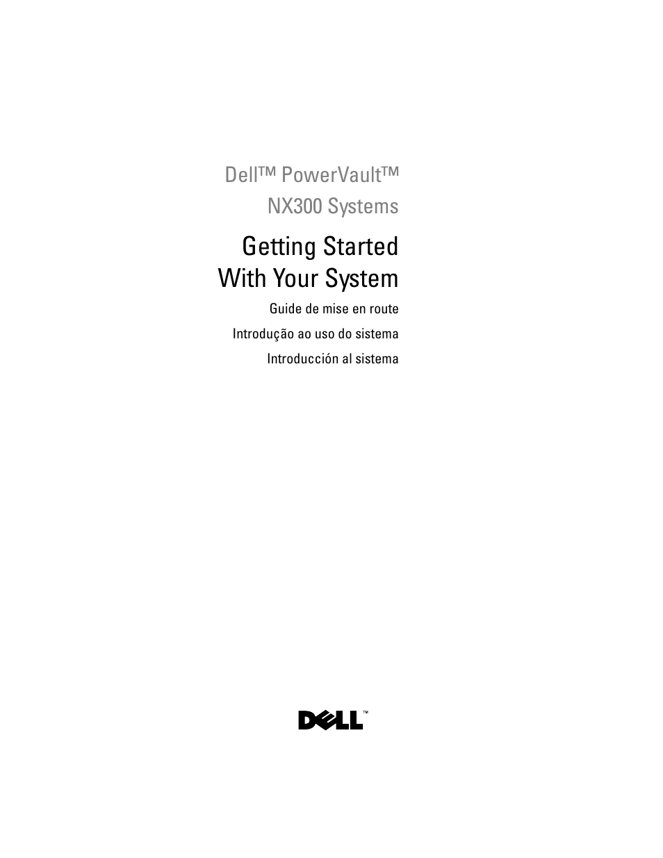 Dell PowerVault NX300 User Manual | 54 pages