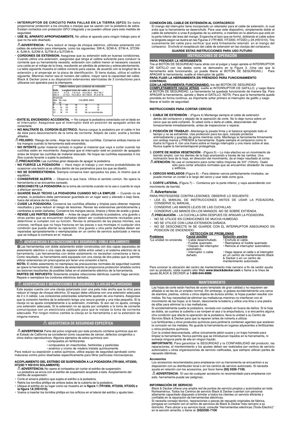 Black & Decker TR1800-CA User Manual | Page 4 / 5