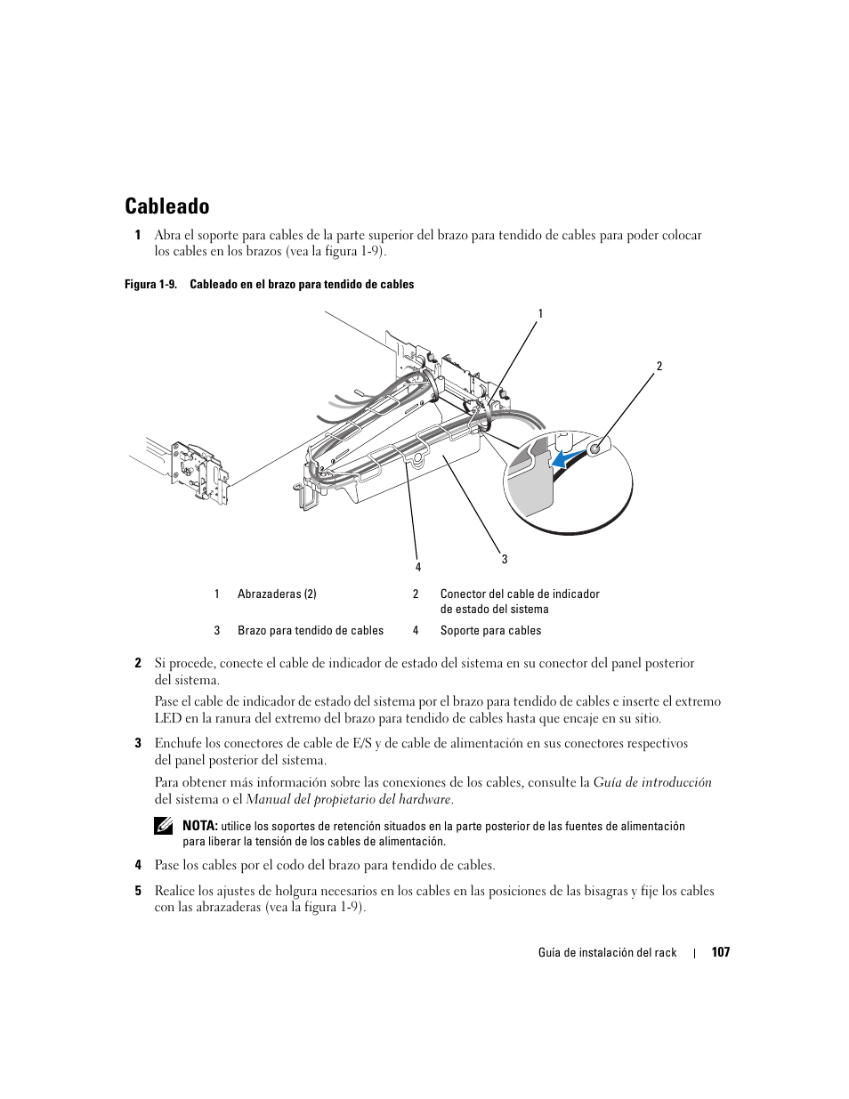 Cableado | Dell POWEREDGE 2950 User Manual | Page 109 / 112