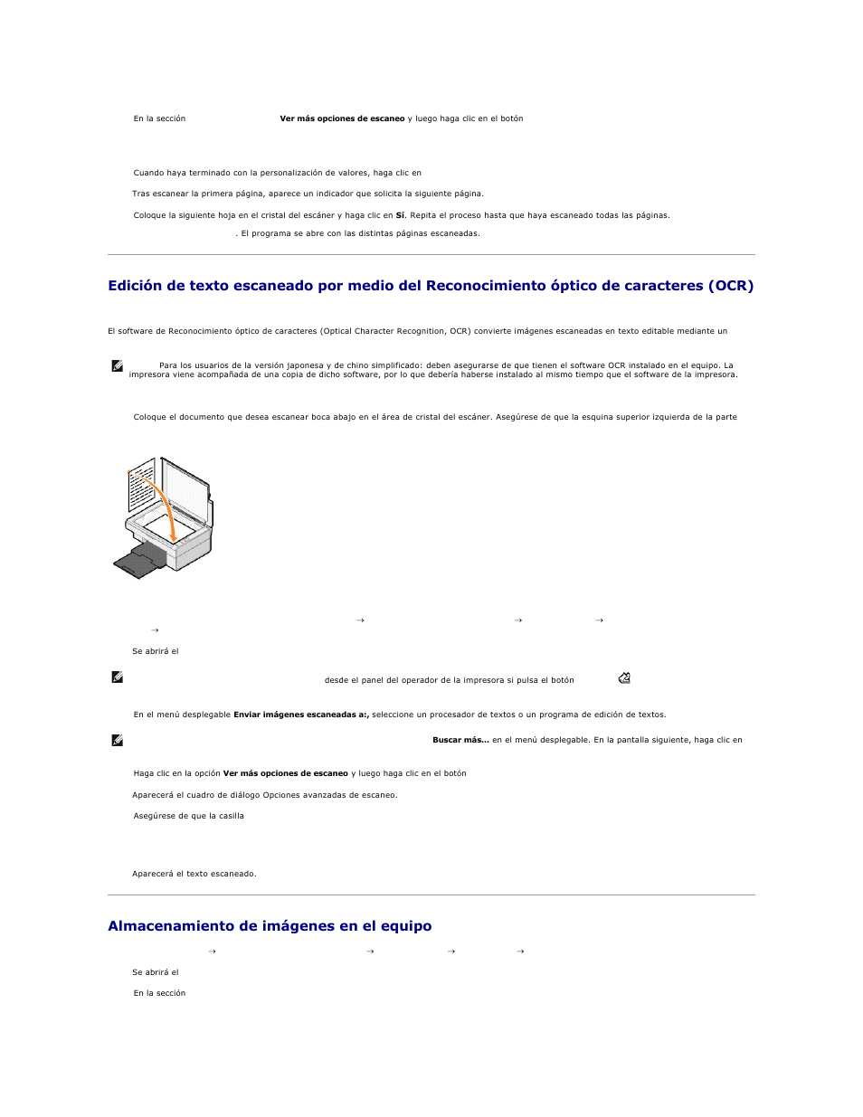 Almacenamiento de imágenes en el equipo | Dell 810 All In One Inkjet Printer User Manual | Page 36 / 49