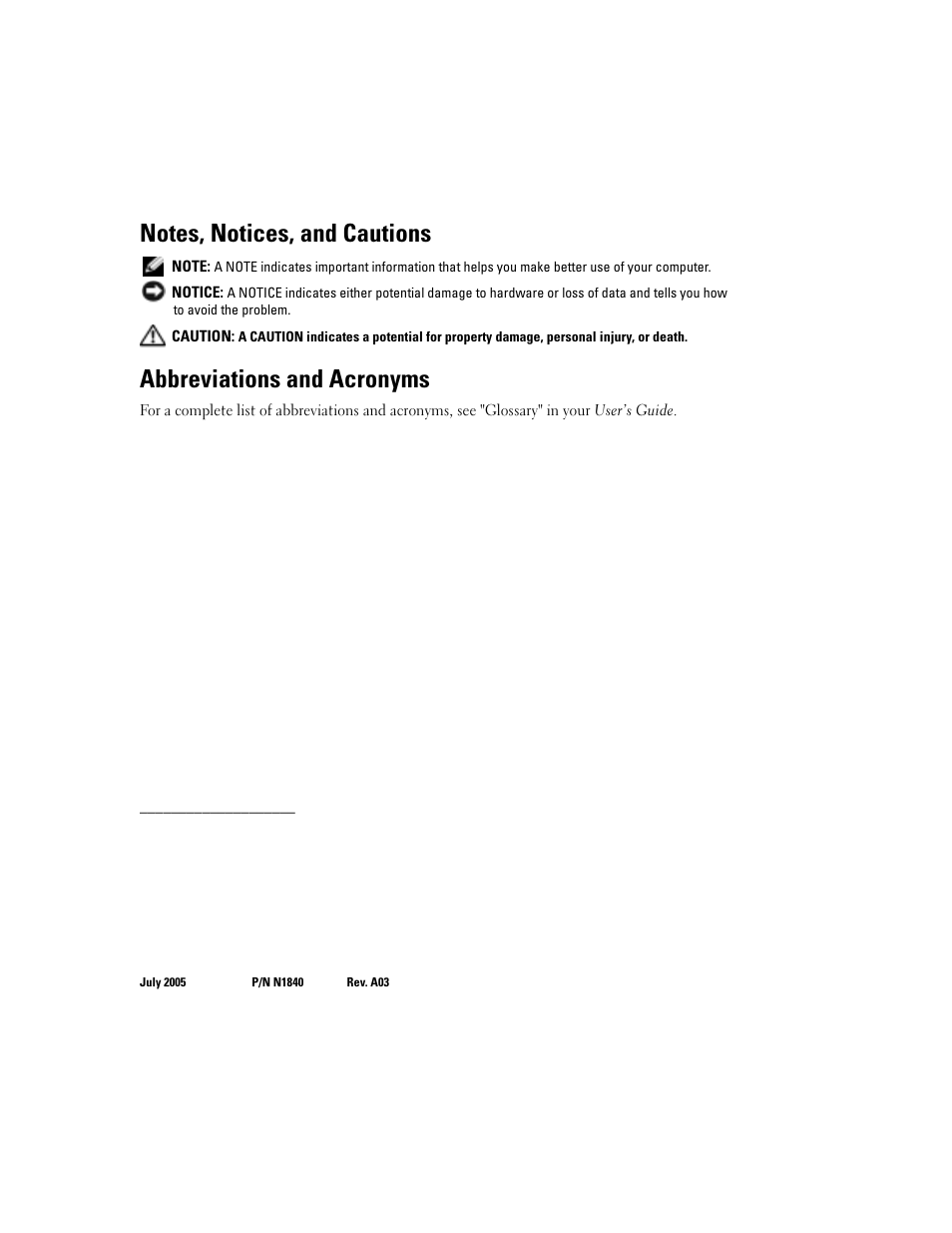 Abbreviations and acronyms | Dell PowerEdge 2850 User Manual | Page 4 / 96