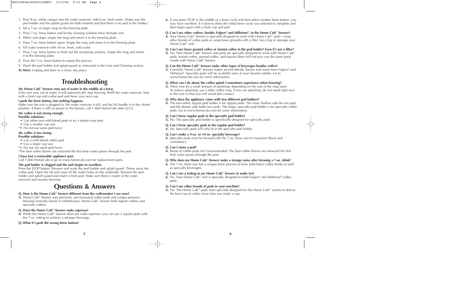 Troubleshooting, Questions & answers | Black & Decker AM7 User Manual | Page 4 / 15
