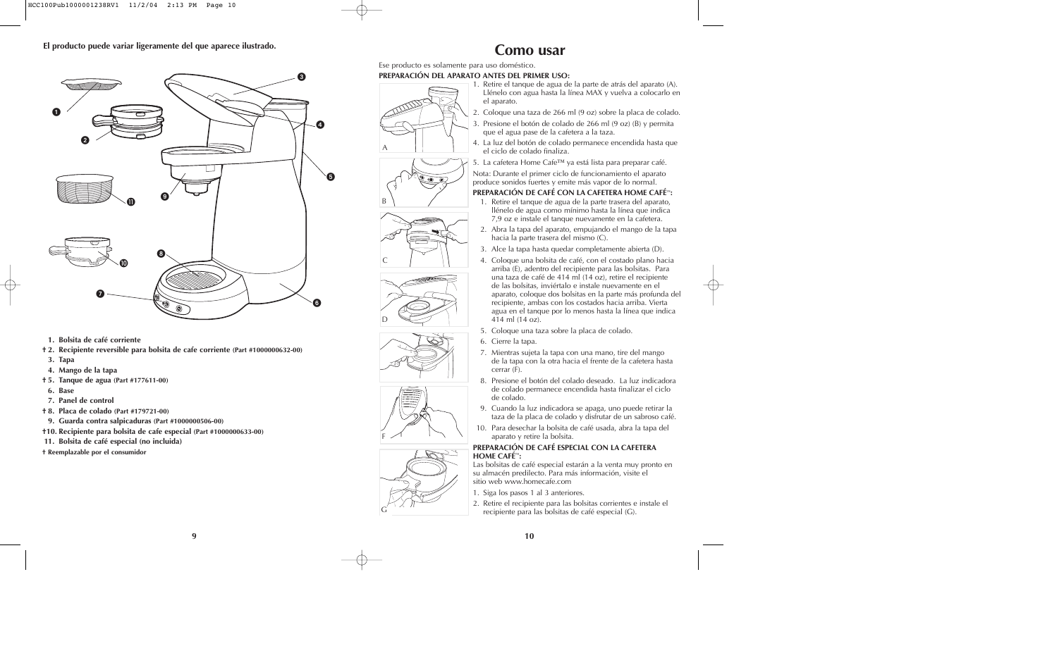 Como usar | Black & Decker AM7 User Manual | Page 6 / 15