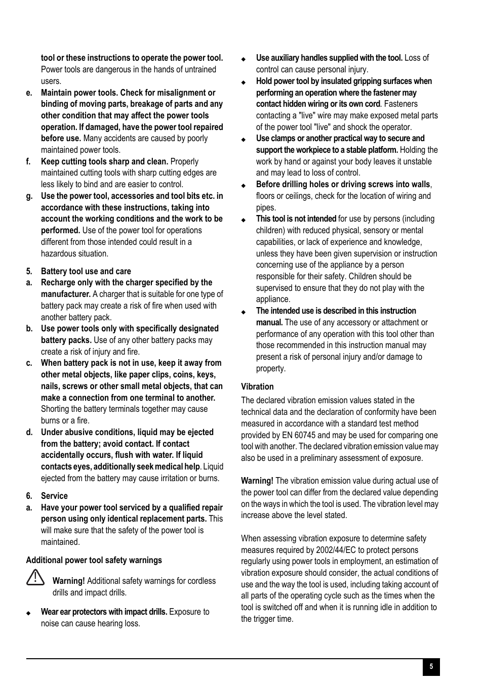 Black & Decker 90528103 User Manual | Page 5 / 12