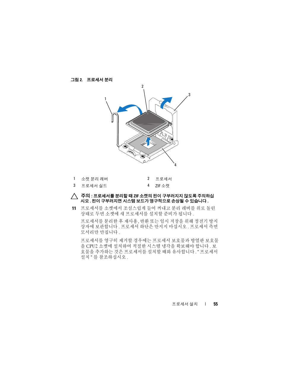 Dell PowerEdge M610x User Manual | Page 55 / 70