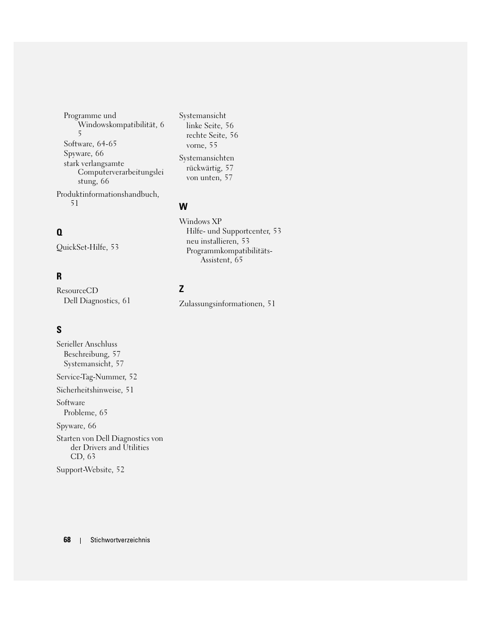 Dell Precision M65 User Manual | Page 68 / 114