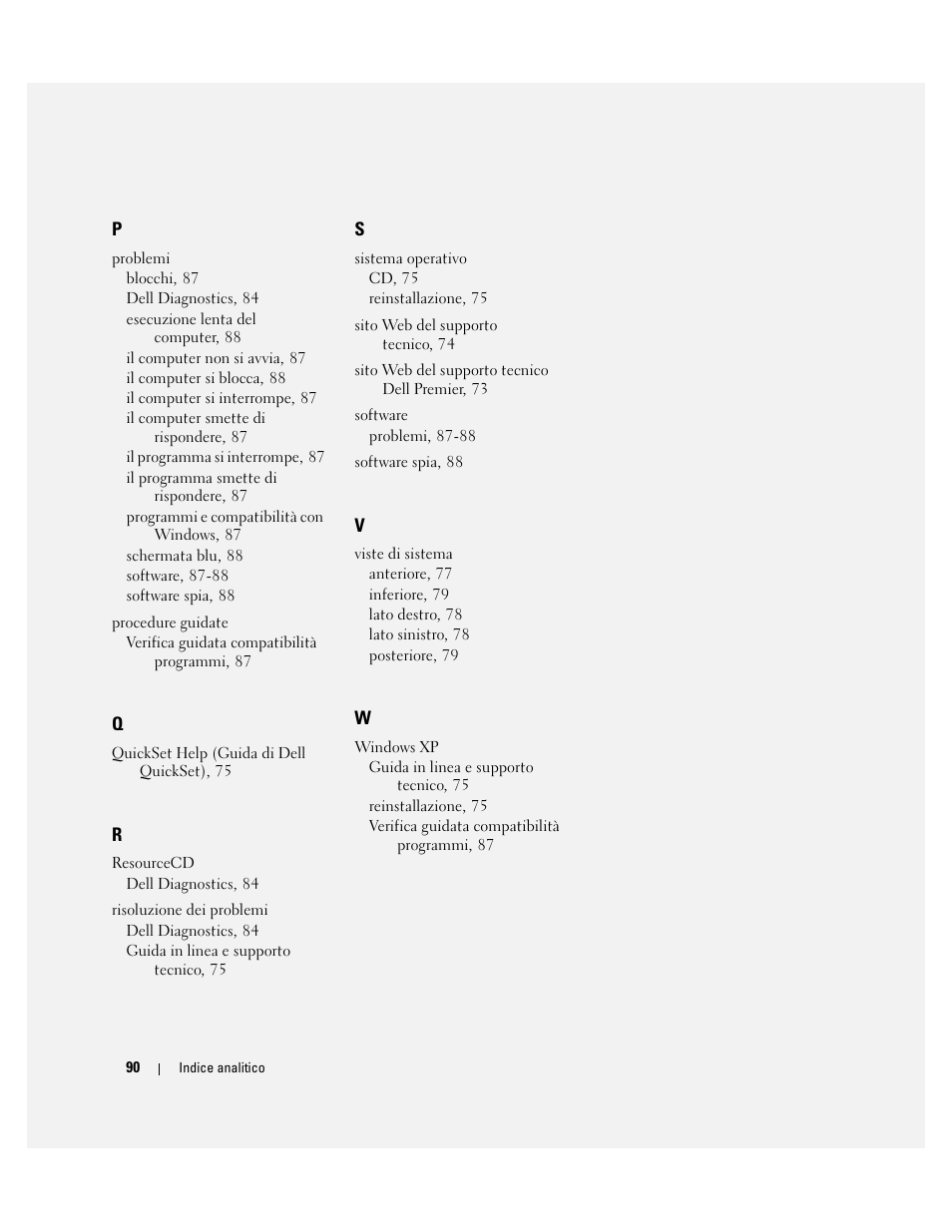 Dell Precision M65 User Manual | Page 90 / 114