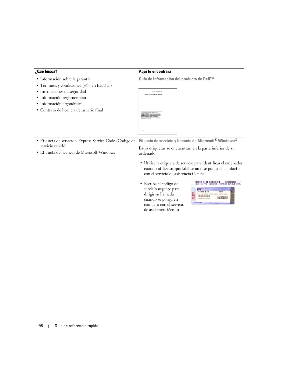 Dell Precision M65 User Manual | Page 96 / 114