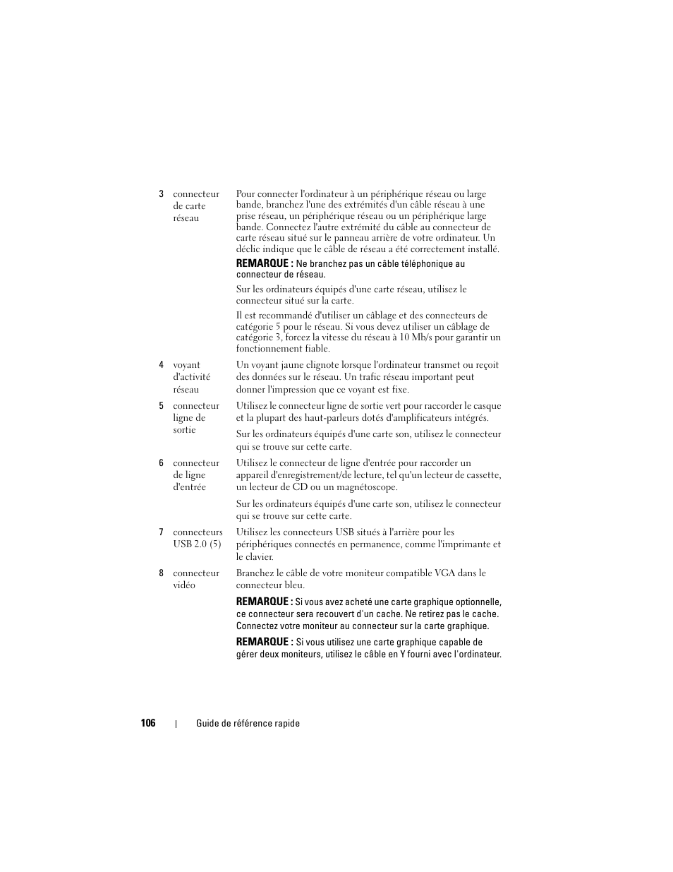 Dell OptiPlex 740 User Manual | Page 106 / 230