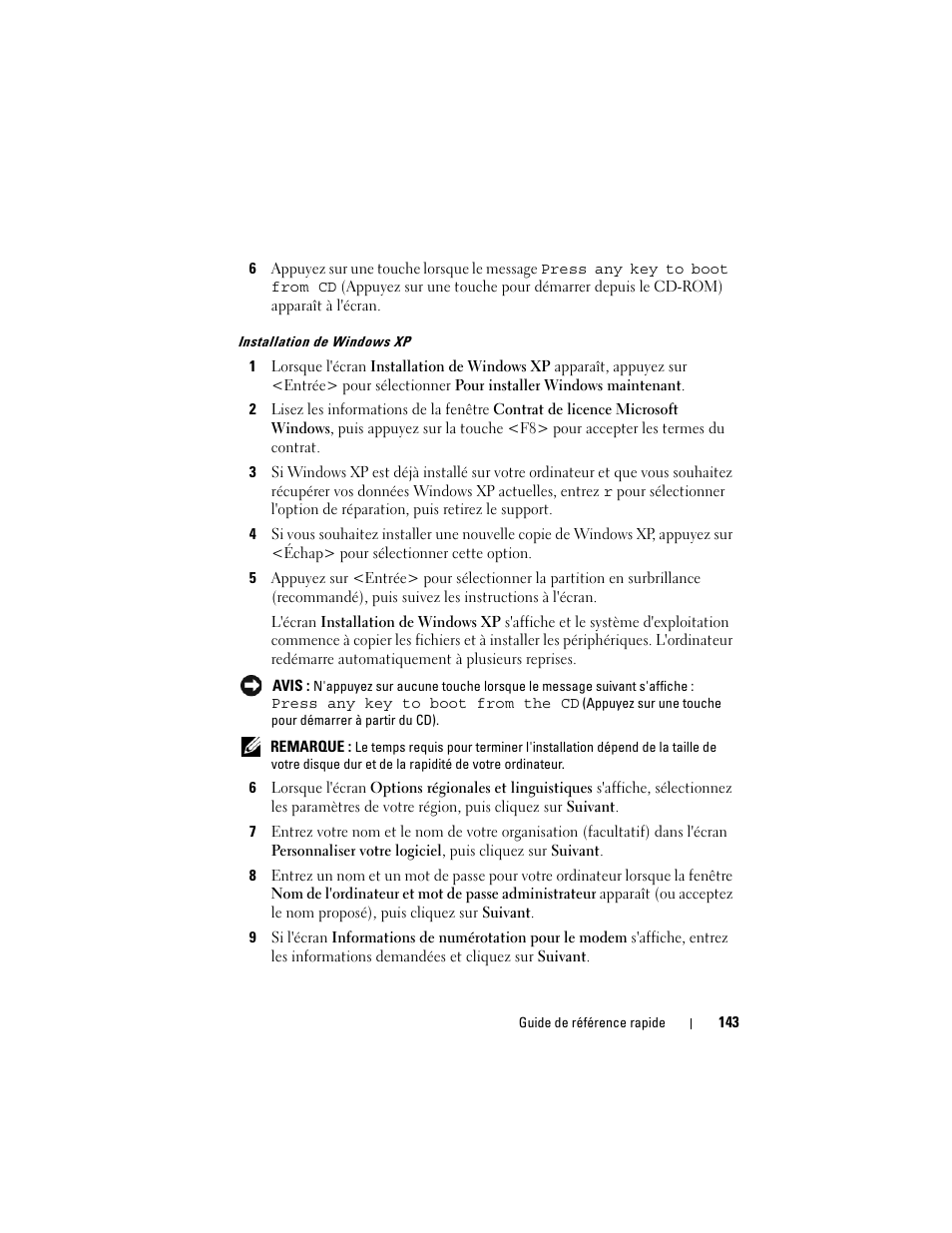 Dell OptiPlex 740 User Manual | Page 143 / 230