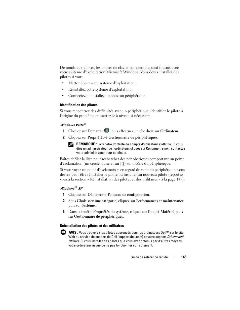 Dell OptiPlex 740 User Manual | Page 145 / 230