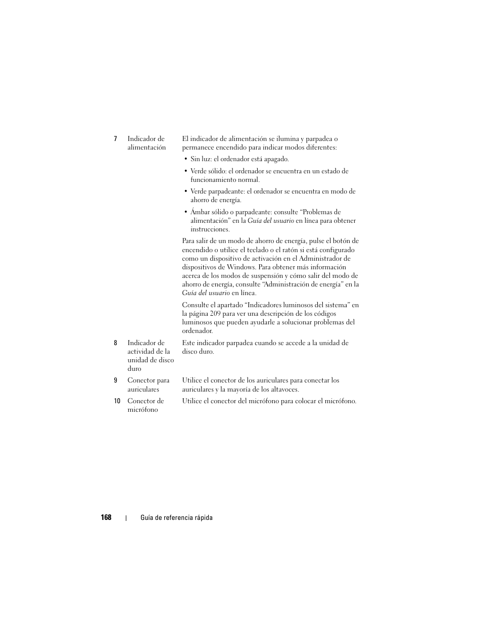 Dell OptiPlex 740 User Manual | Page 168 / 230
