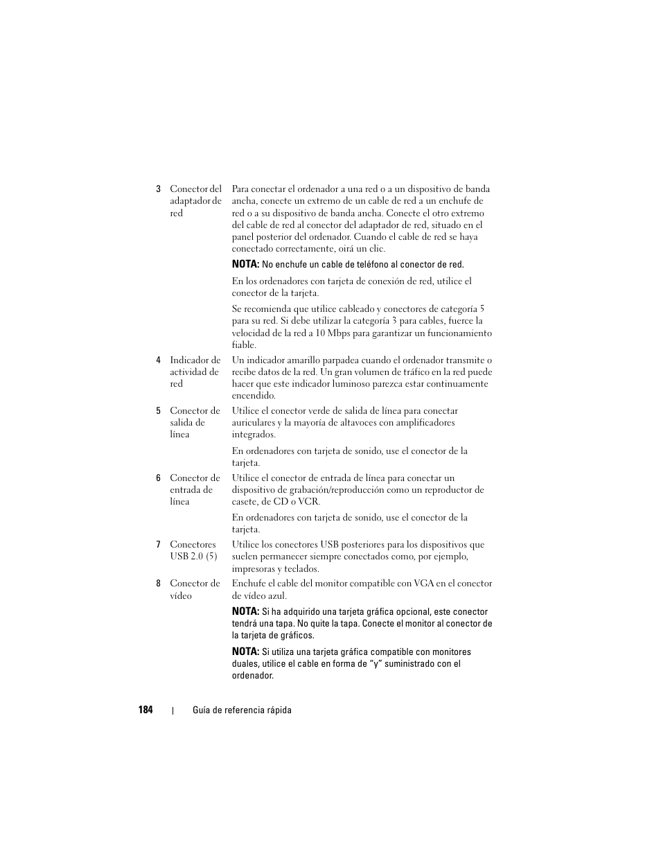 Dell OptiPlex 740 User Manual | Page 184 / 230