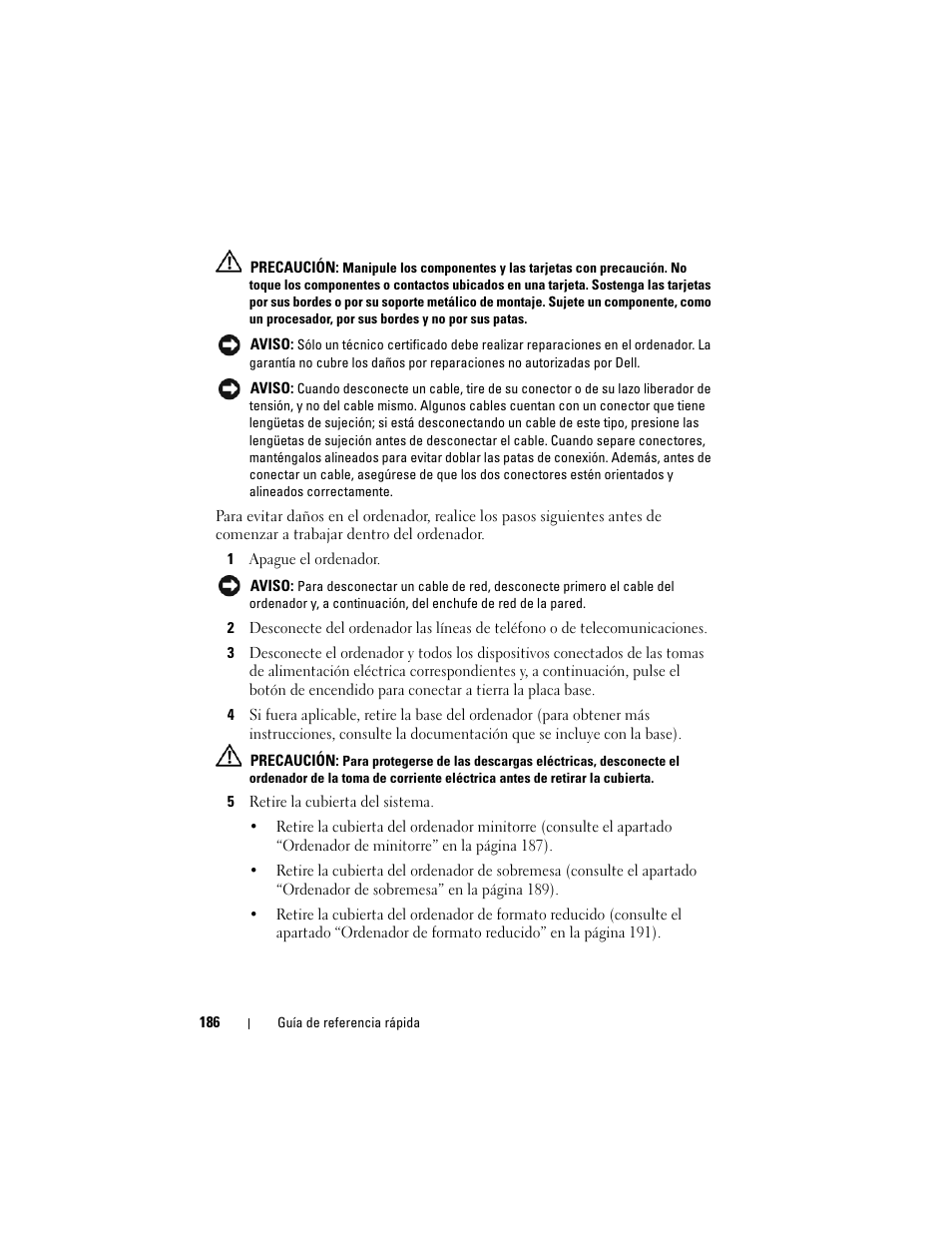 Dell OptiPlex 740 User Manual | Page 186 / 230