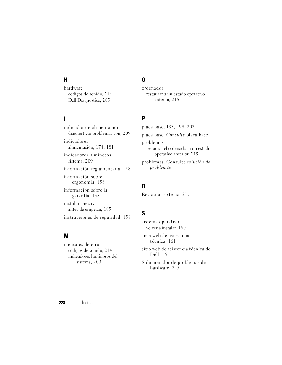 Dell OptiPlex 740 User Manual | Page 228 / 230