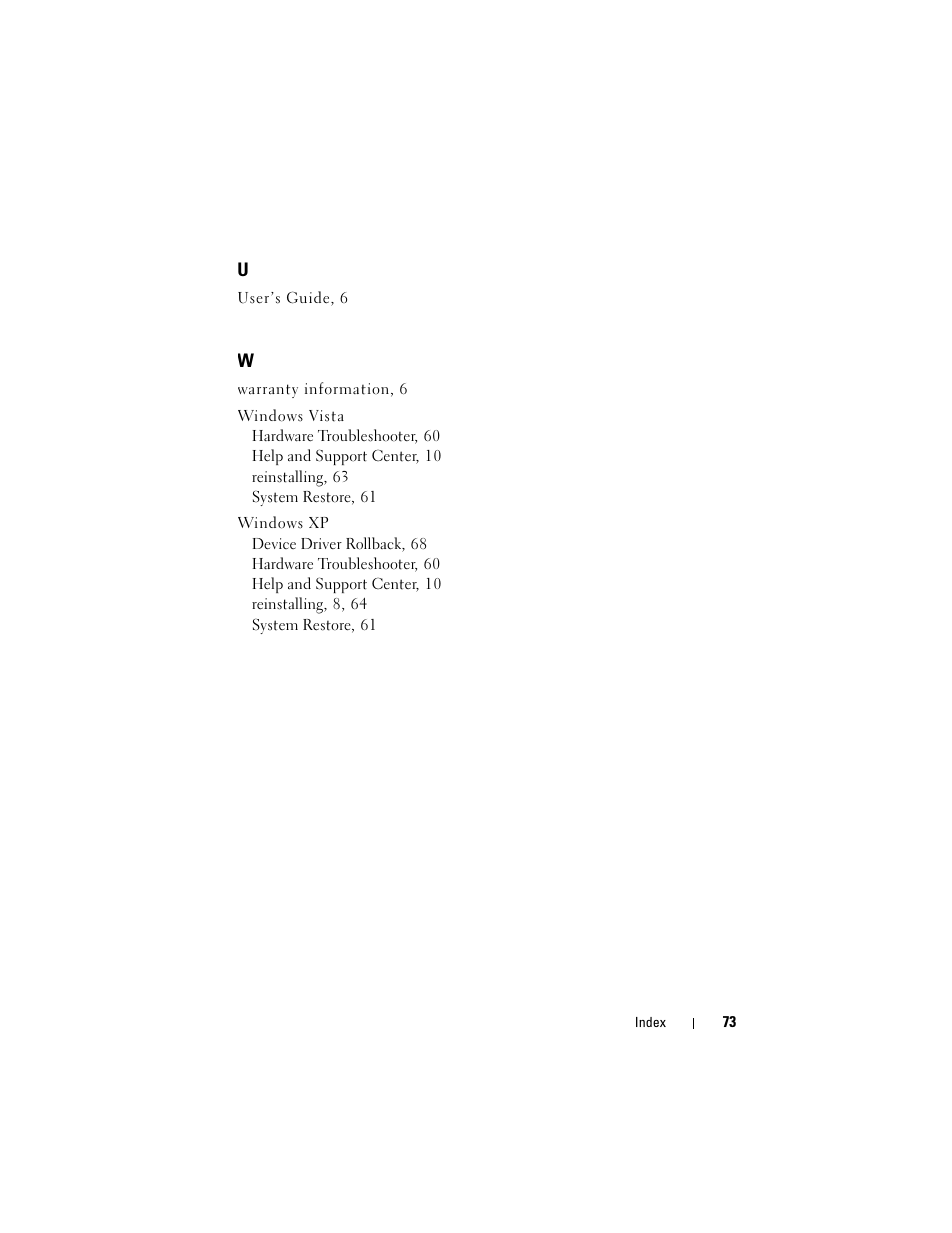 Dell OptiPlex 740 User Manual | Page 73 / 230