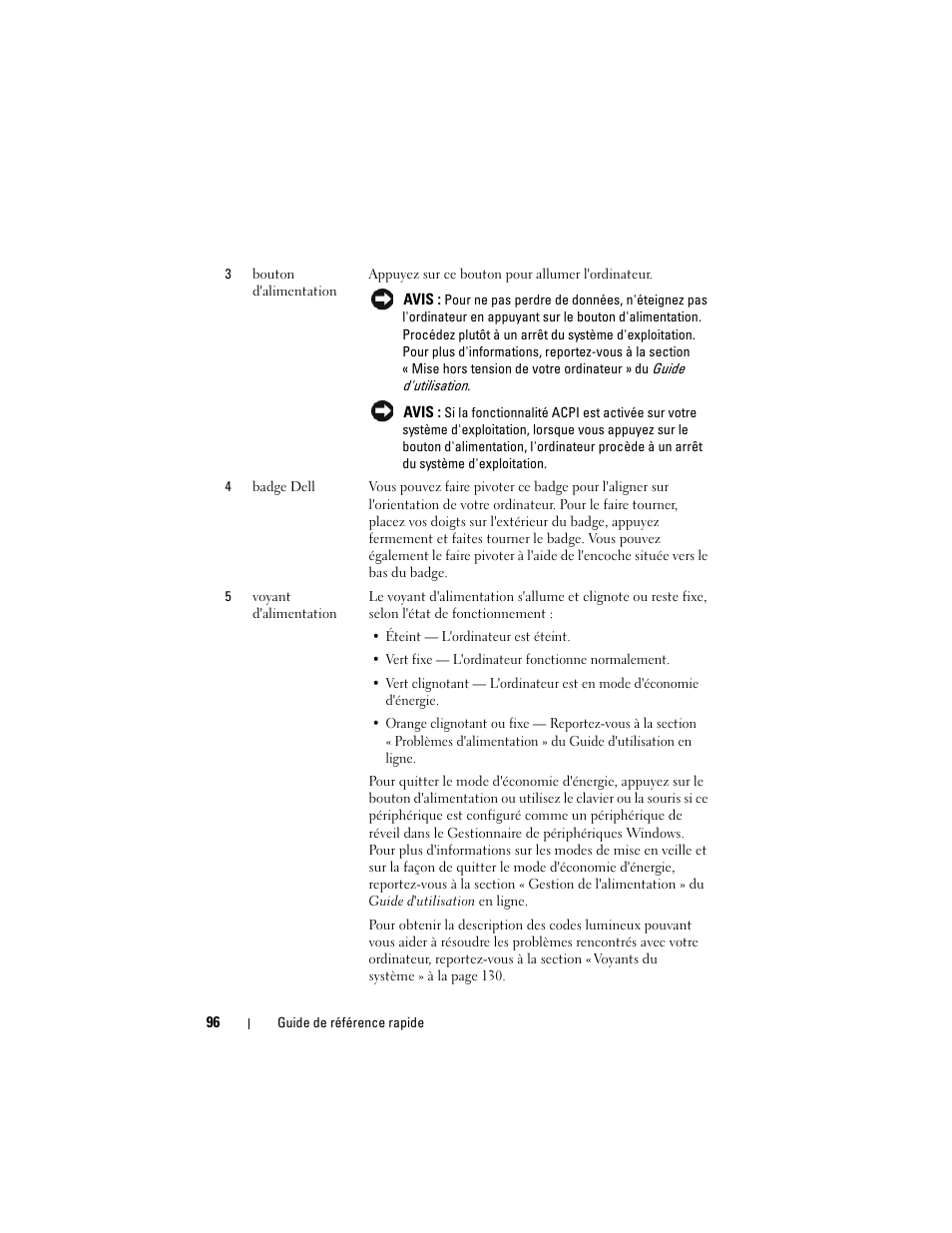 Dell OptiPlex 740 User Manual | Page 96 / 230