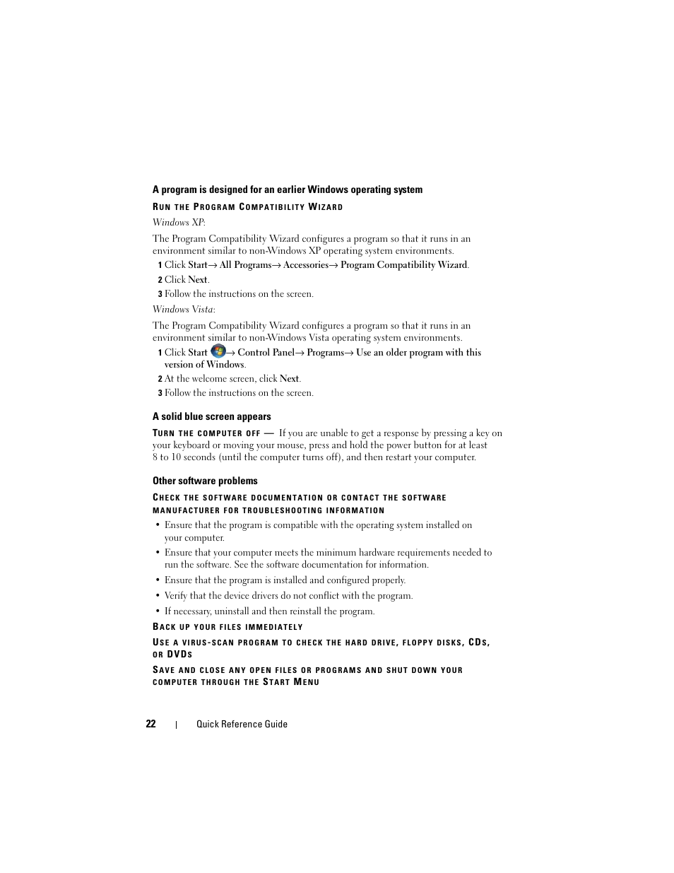 Dell Precision M6300 (Late 2007) User Manual | Page 22 / 152