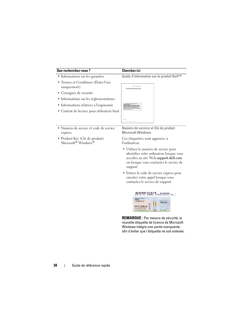 Dell Precision M6300 (Late 2007) User Manual | Page 34 / 152