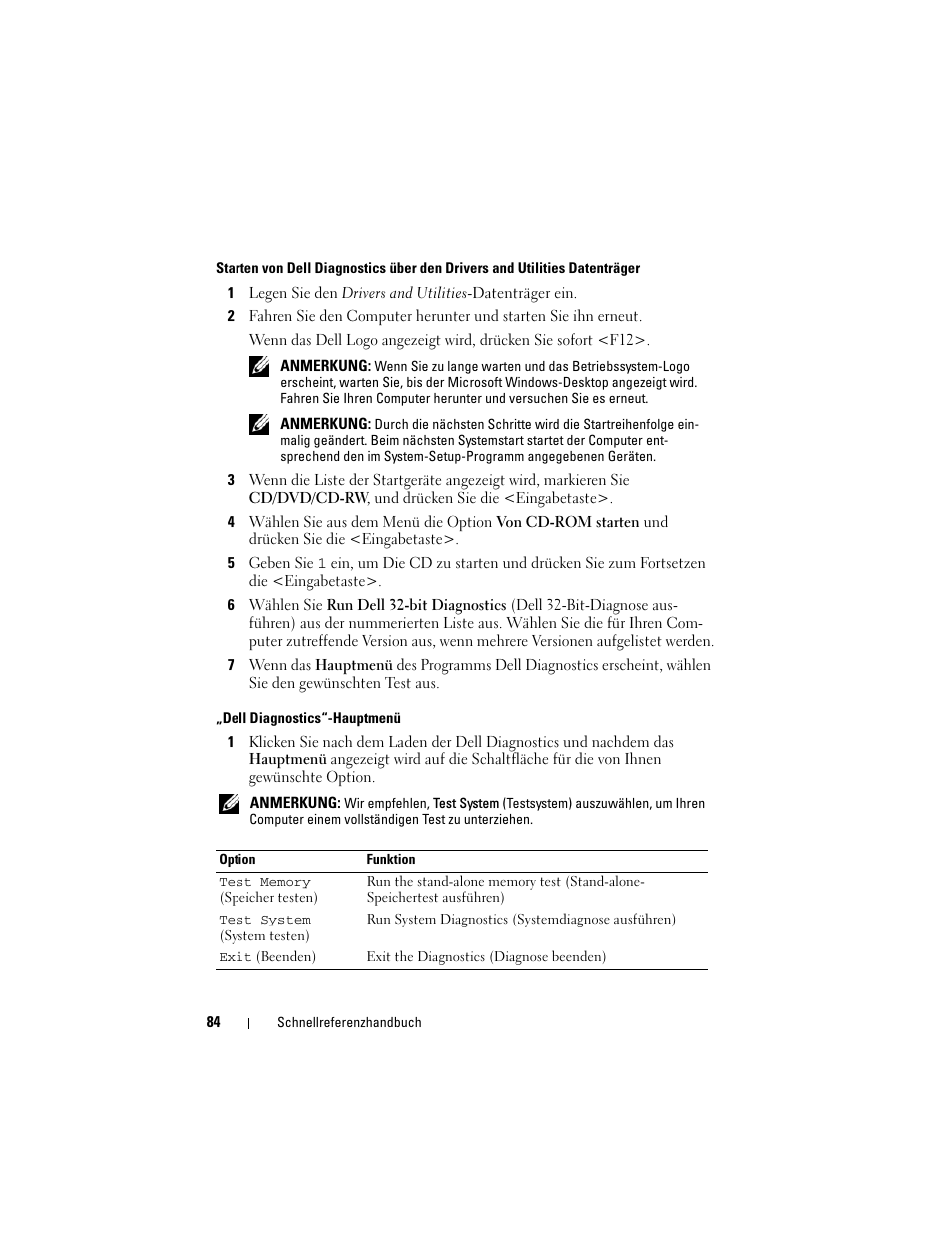 Dell Precision M6300 (Late 2007) User Manual | Page 84 / 152