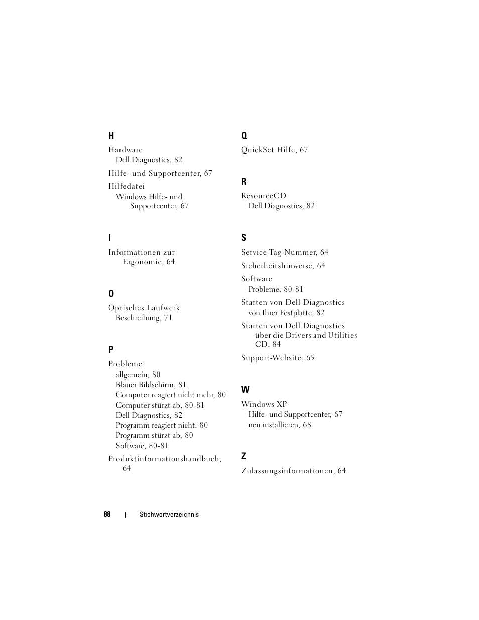 Dell Precision M6300 (Late 2007) User Manual | Page 88 / 152