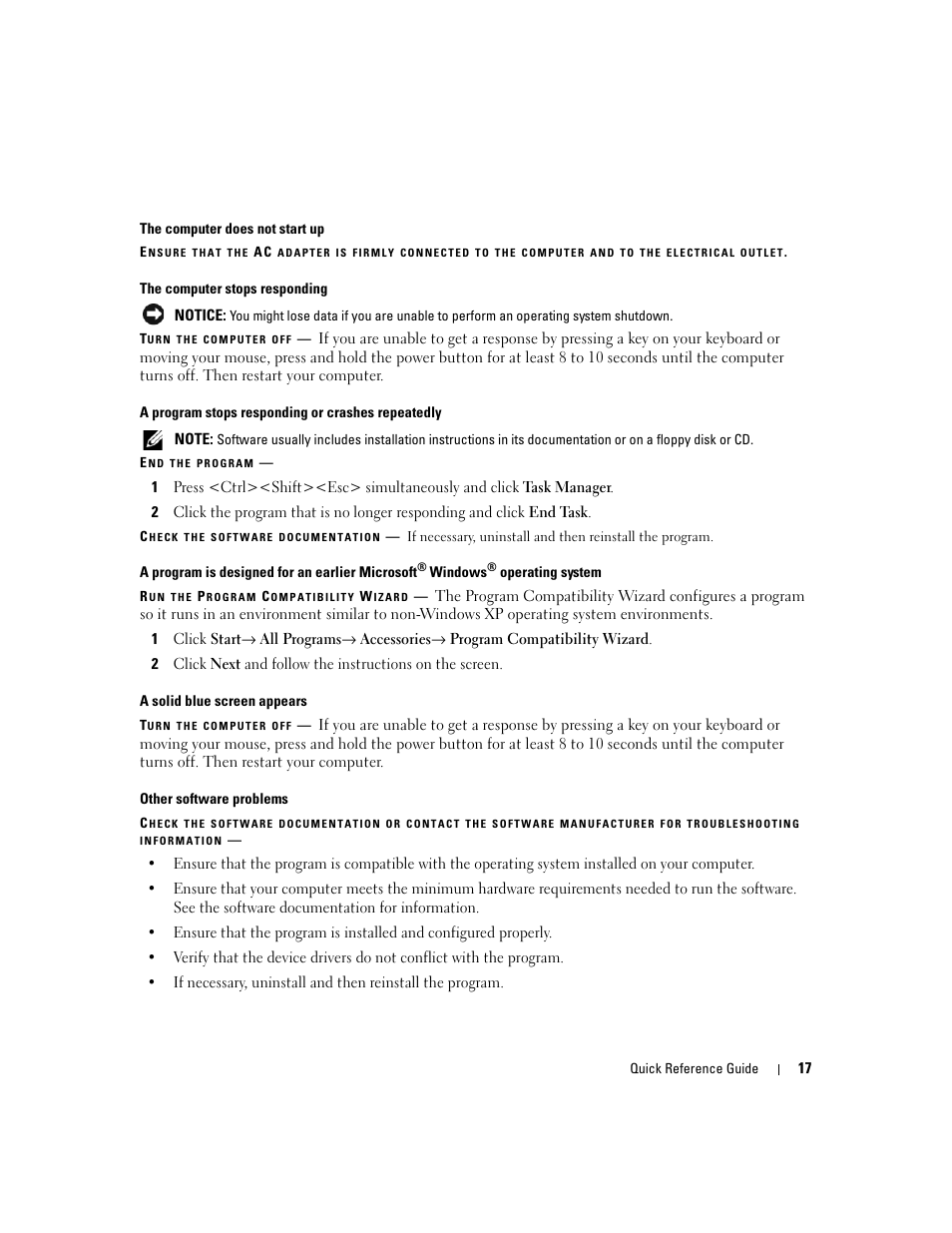 Dell Latitude 120L User Manual | Page 17 / 96