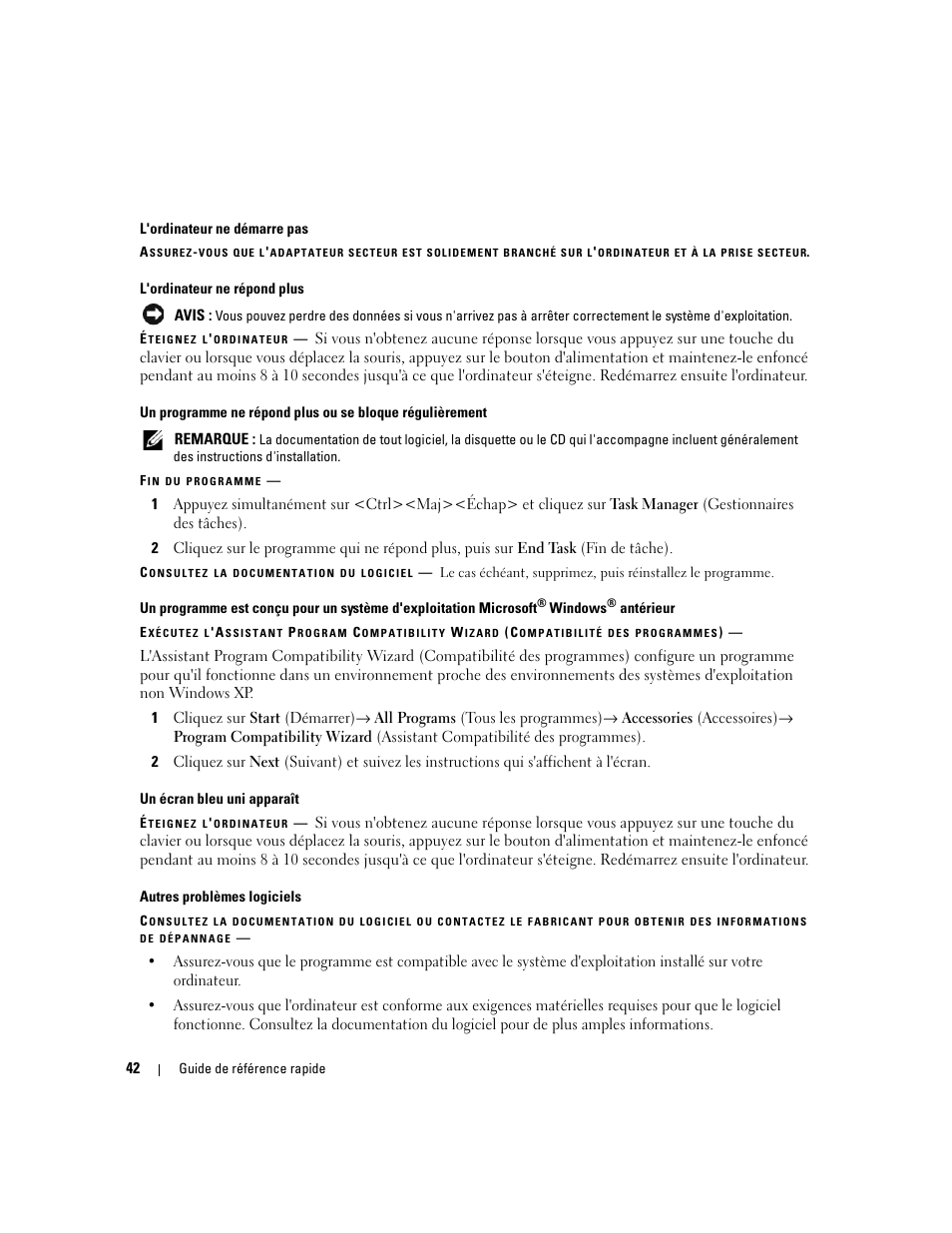 Dell Latitude 120L User Manual | Page 42 / 96