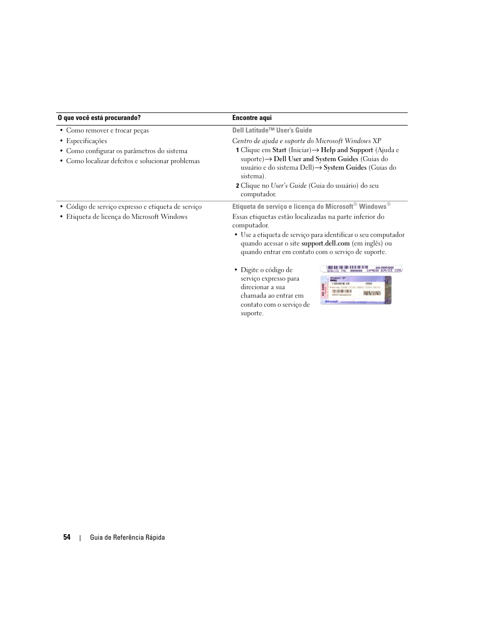 Dell Latitude 120L User Manual | Page 54 / 96