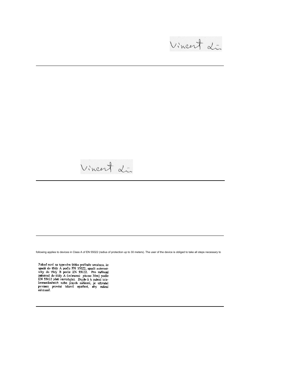 Canadian regulatory information (canada only), En 55022 compliance (czech republic only), Vcci class 2 notice (japan only) | Dell Projector 2100MP User Manual | Page 24 / 39