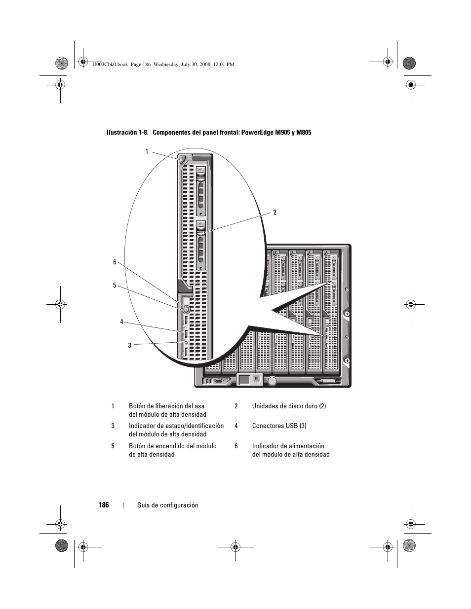 Dell PowerEdge M805 User Manual | Page 188 / 232